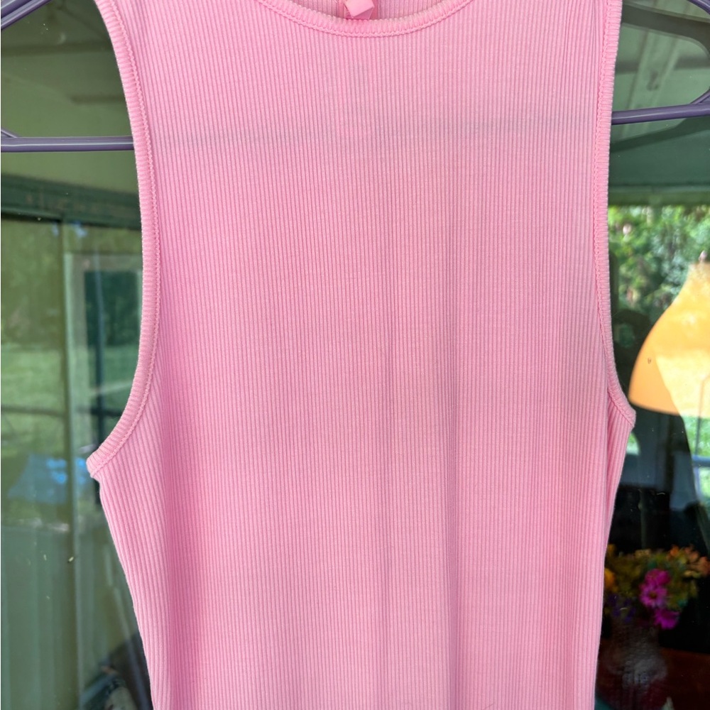 SKIMS Pink Ombre Maxi Tank Dress - Picture 3 of 6